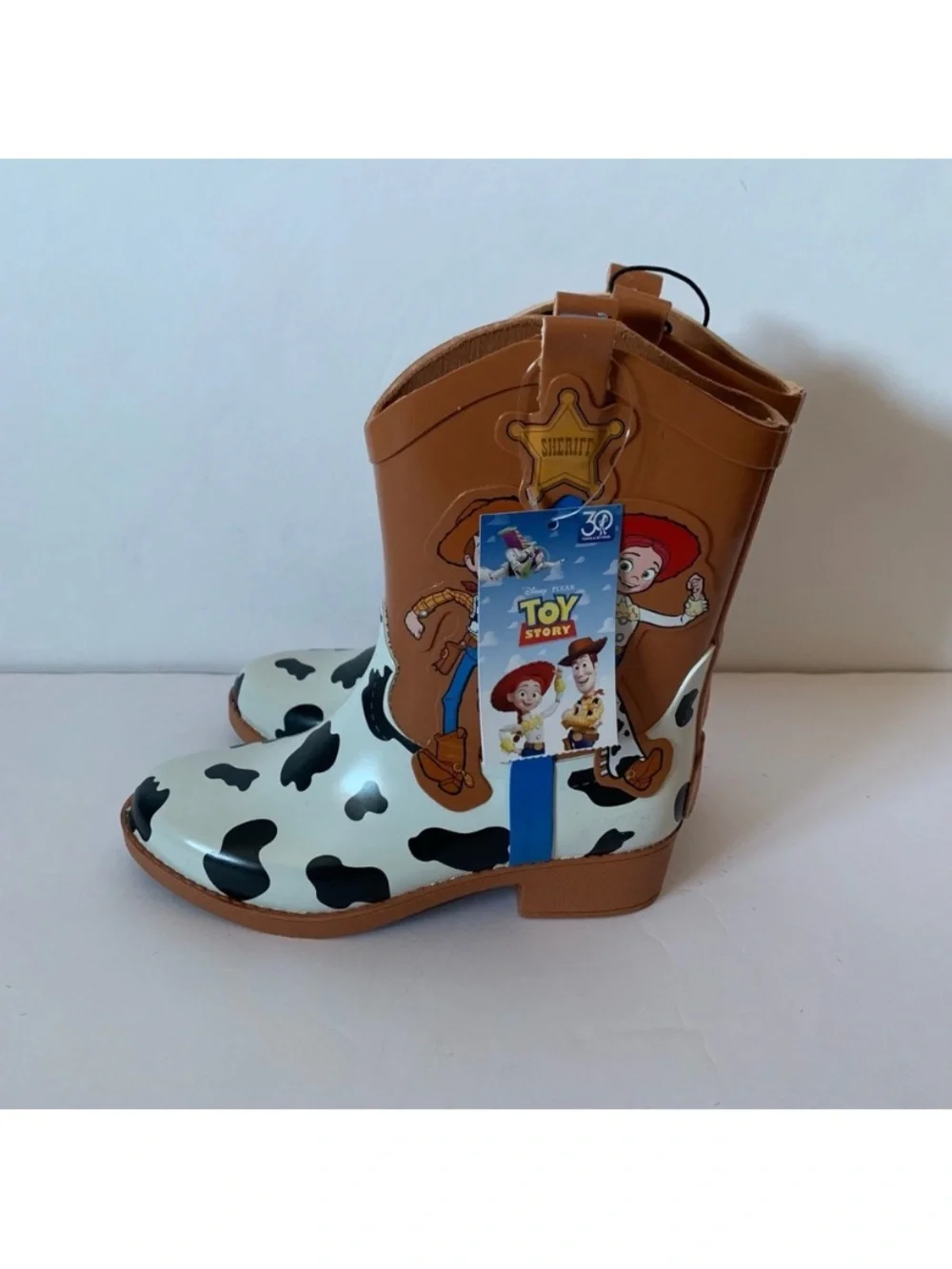NWT. DISNEY Toy Story Kids Cowboy Rain Boot